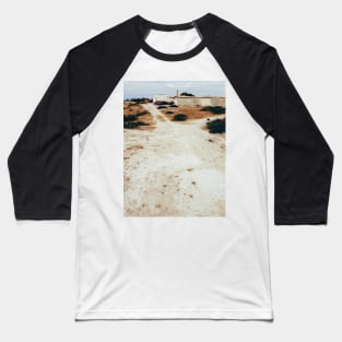 One Chicken in Dry North African Countryside Baseball T-Shirt